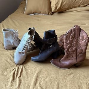 Boots bundle size 9- 3 pairs